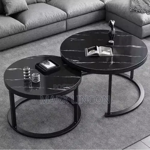 2pc Modern Nesting Bree Coffee Table Set