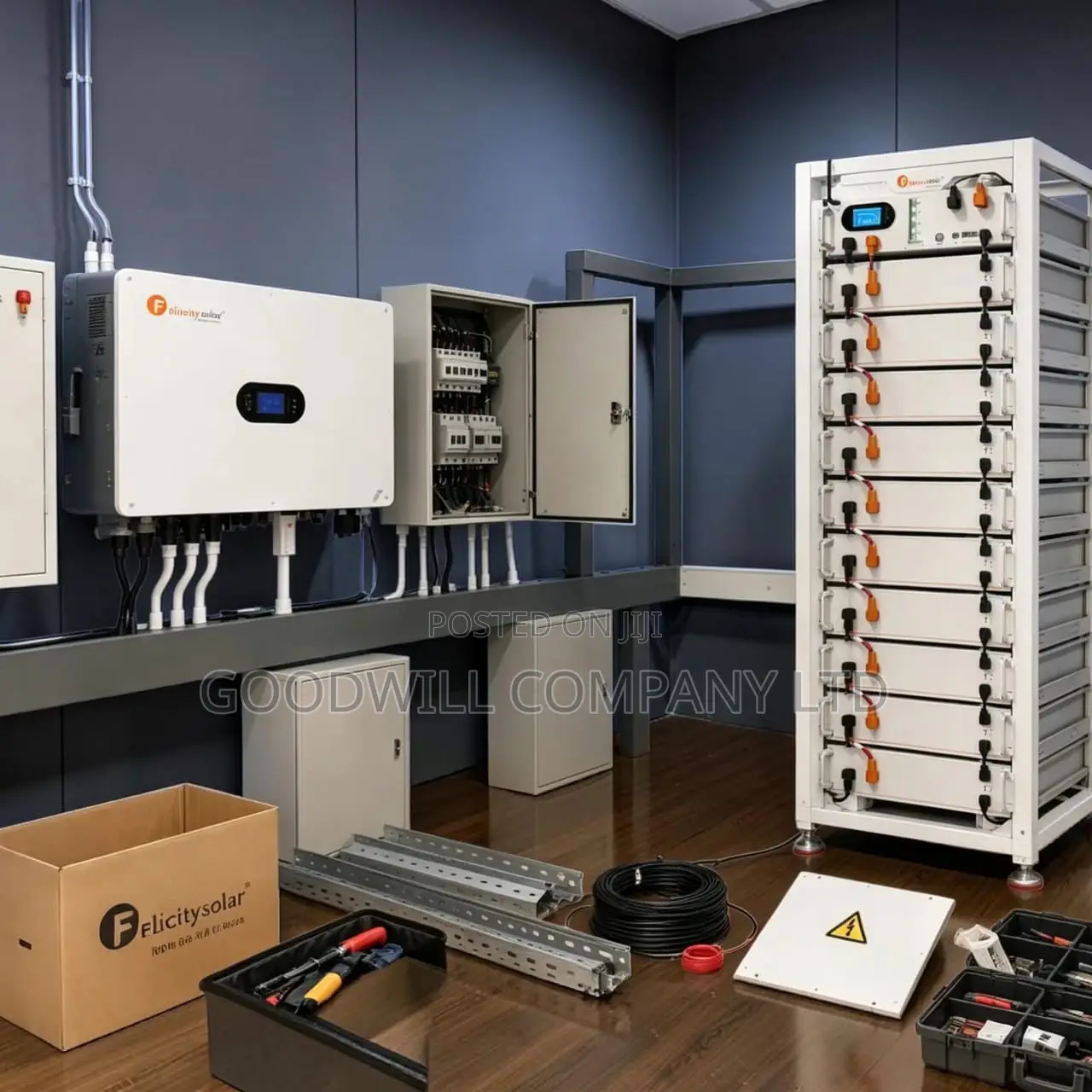 120kwh Deye Commercial Industrial Solar System