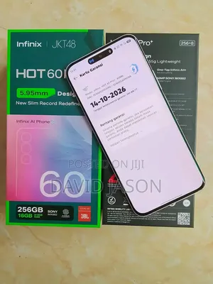 New Infinix Hot 60 Pro+ 256 GB Silver
