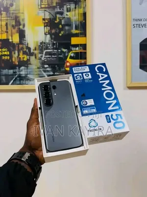 New Tecno Camon 50 Pro 256 GB Black