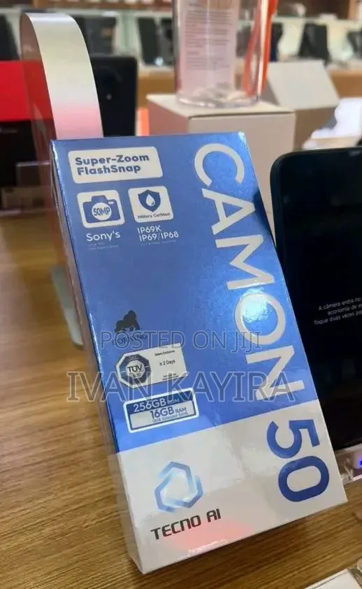 New Tecno Camon 50 256 GB Green