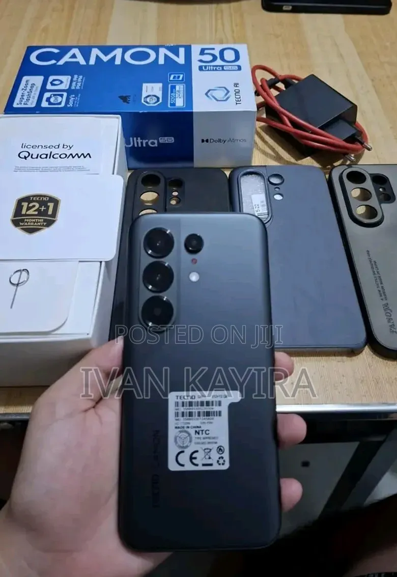 New Tecno Camon 50 Ultra 512 GB Black