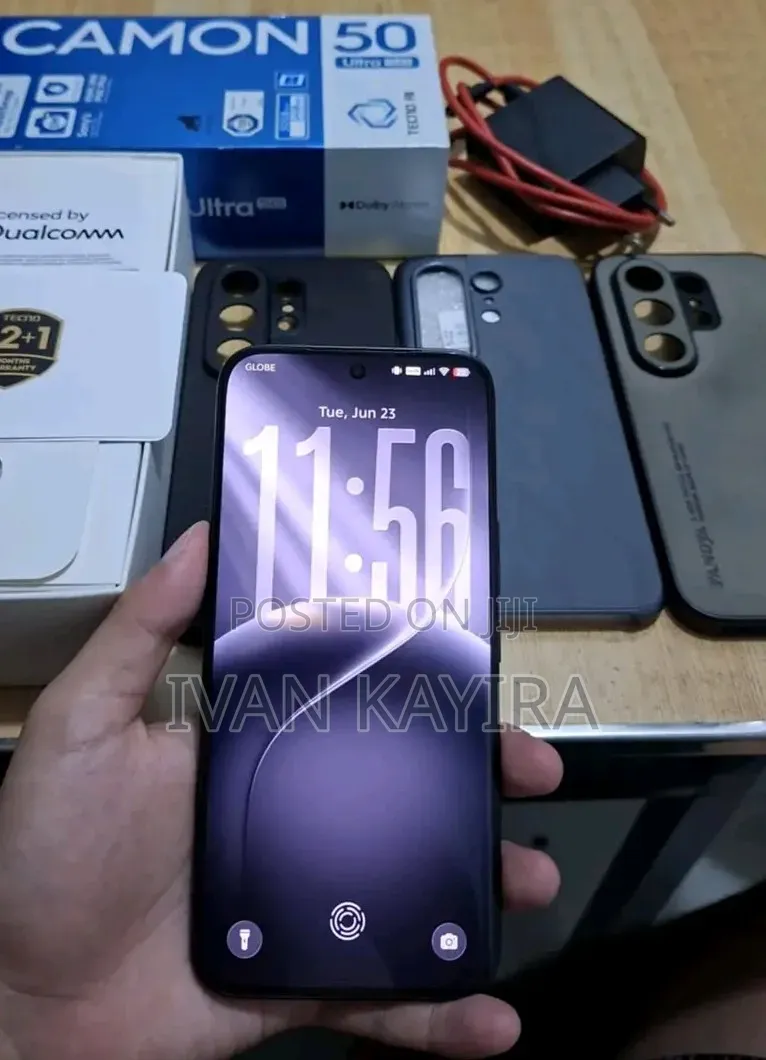 New Tecno Camon 50 Ultra 512 GB Black