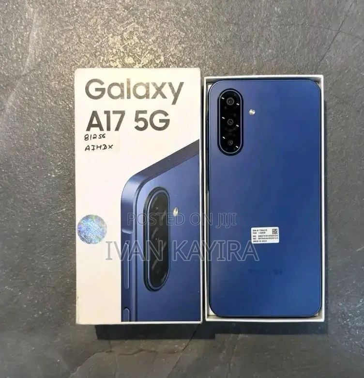 New Samsung Galaxy A17 5G 256 GB Blue