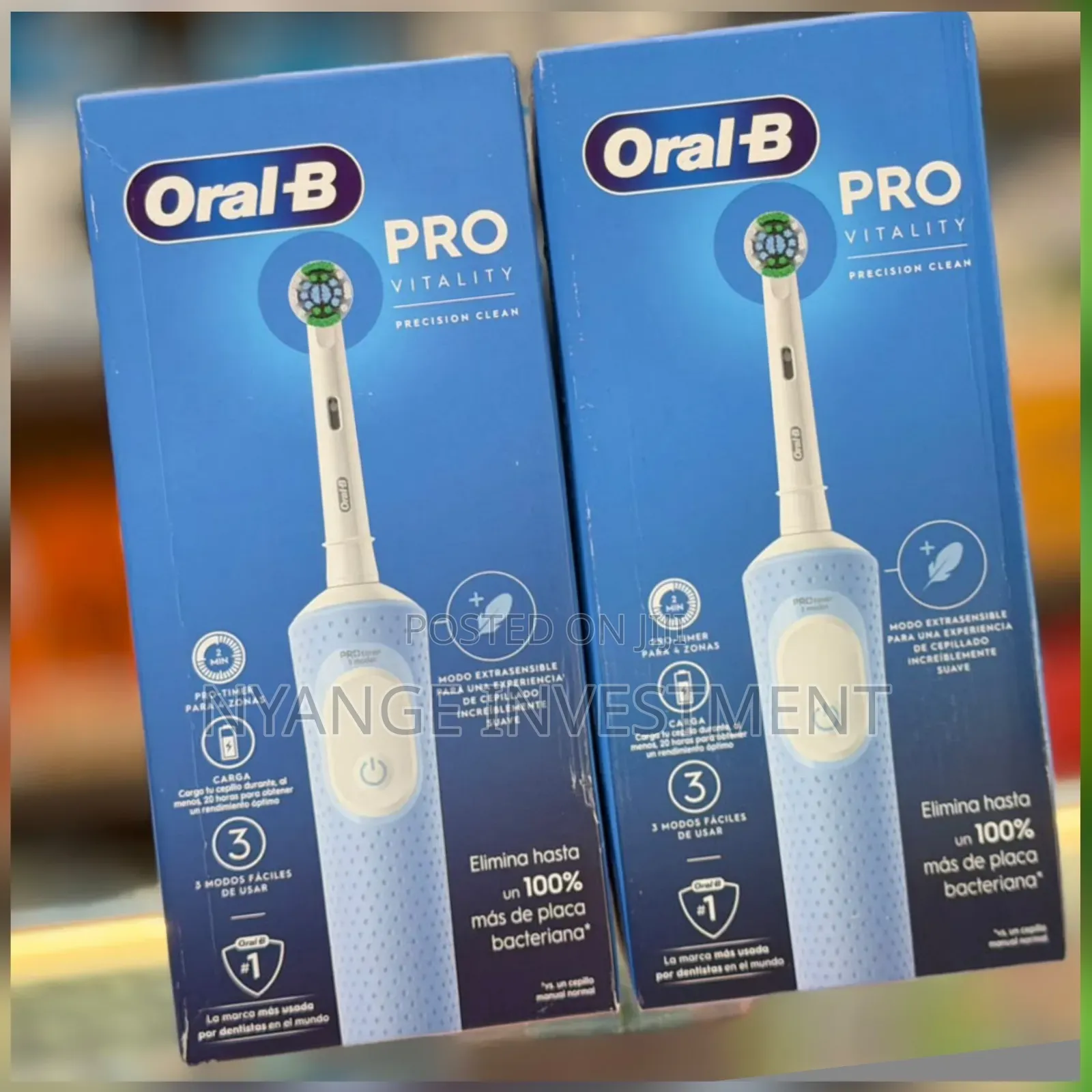 Oral-B Vitality Pro Rechargeable Electric Toothbrushes. Toothbrush