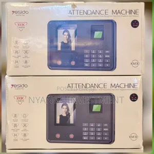 Km30 Attendance Machine Featuring A 2.8" Tft Color Lcd Screen.