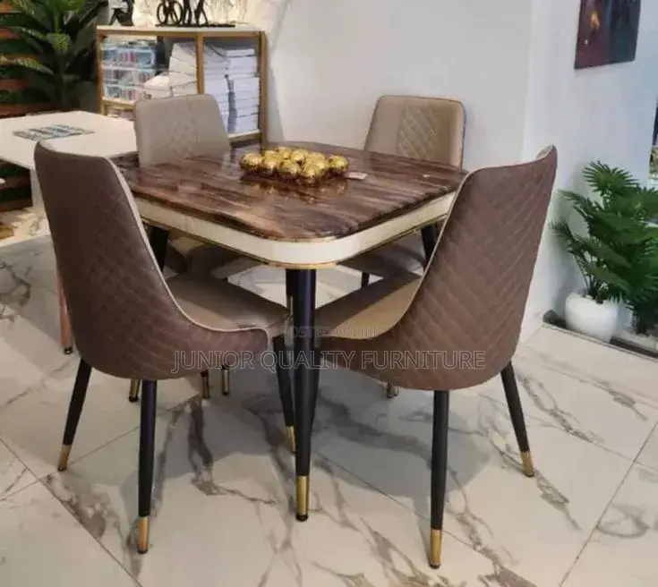 Morden Marble 4seater Dinning