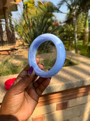 Sky Blue Acrylic Bangle for Women