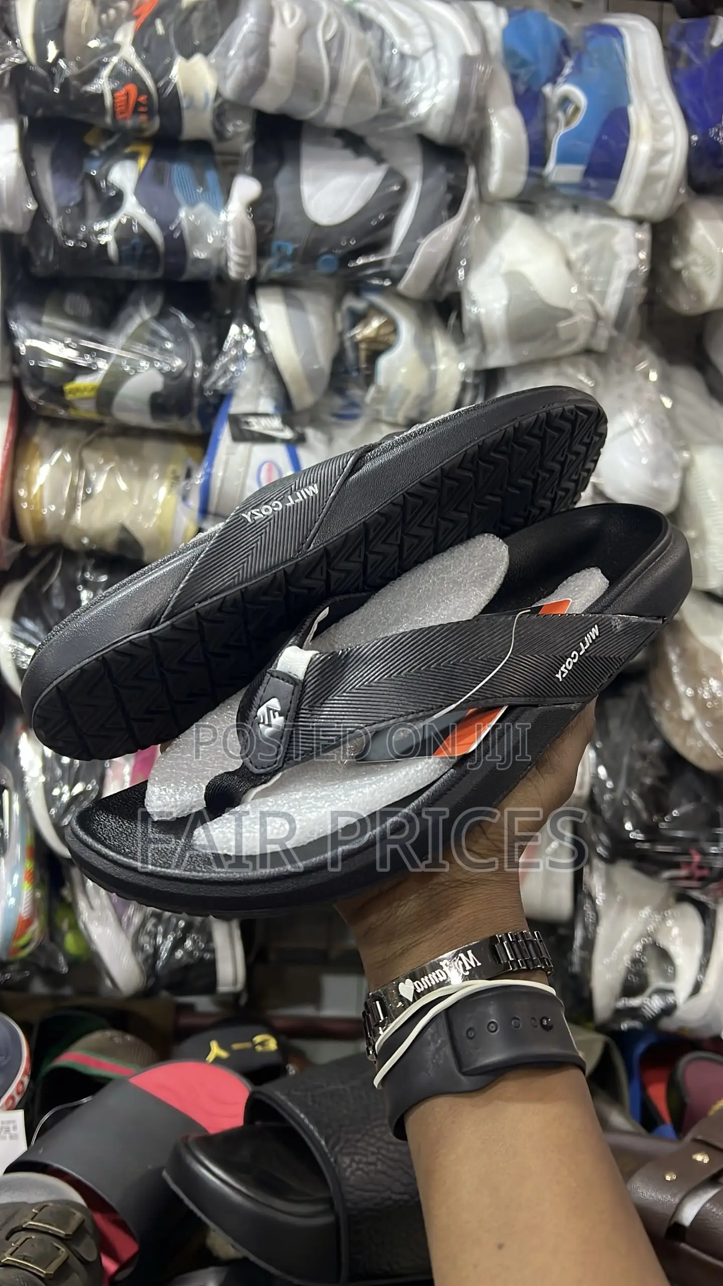 Will-Cozy Men’S Slipper Sandals