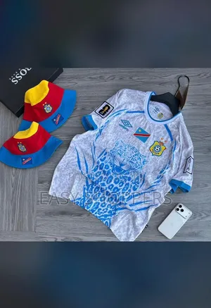 Official Dr Congo 2026 World Cup Away Kit