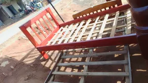 3by6 Wooden Bed in Good Condition Readily Available for Sale