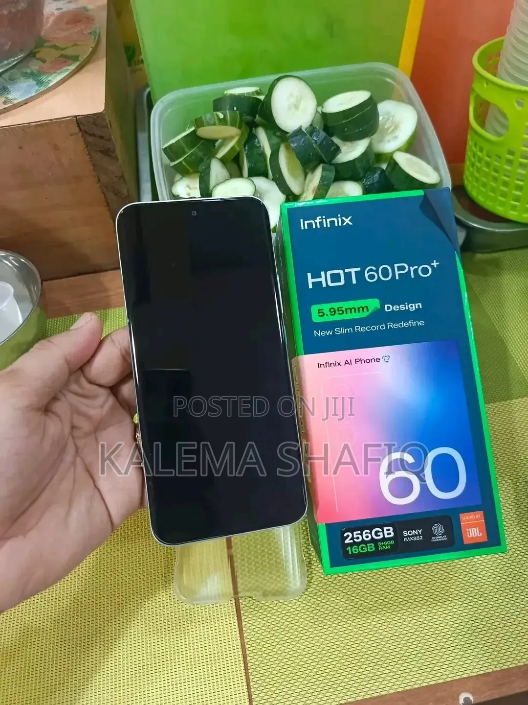 New Infinix Hot 60 Pro+ 256 GB Gray