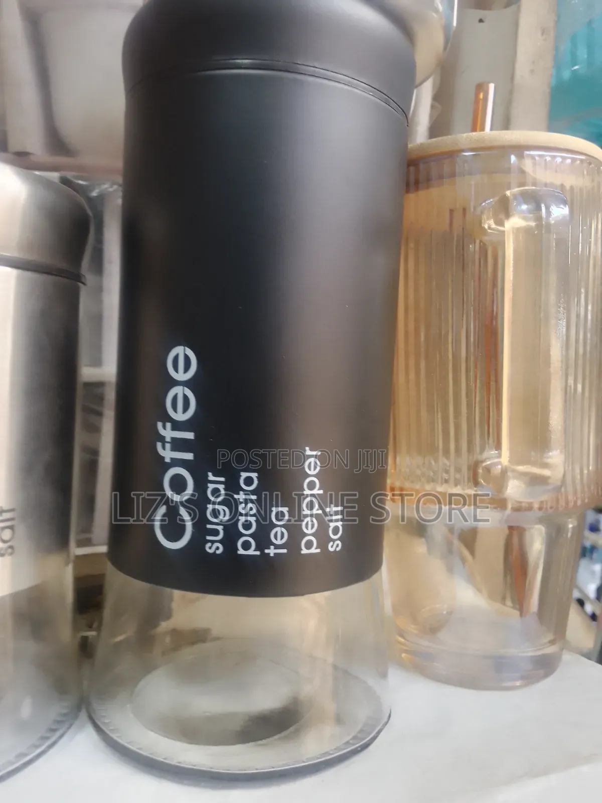 Multi-Purpose Glass Kitchen Canister
