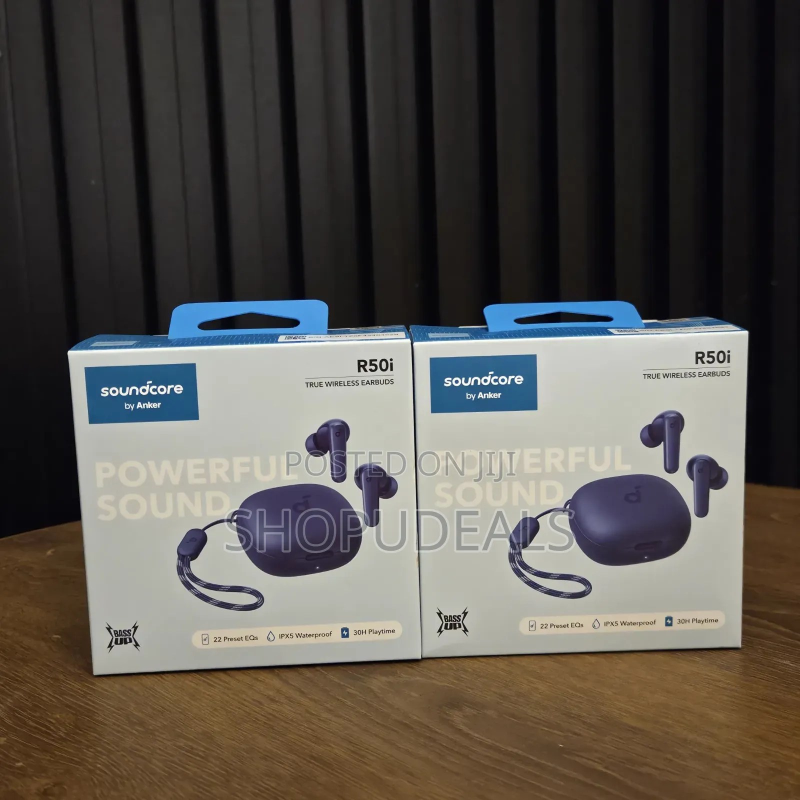 Anker R50i True Wireless in-Ear Earbuds, TWS With 30h+ Playtime Black