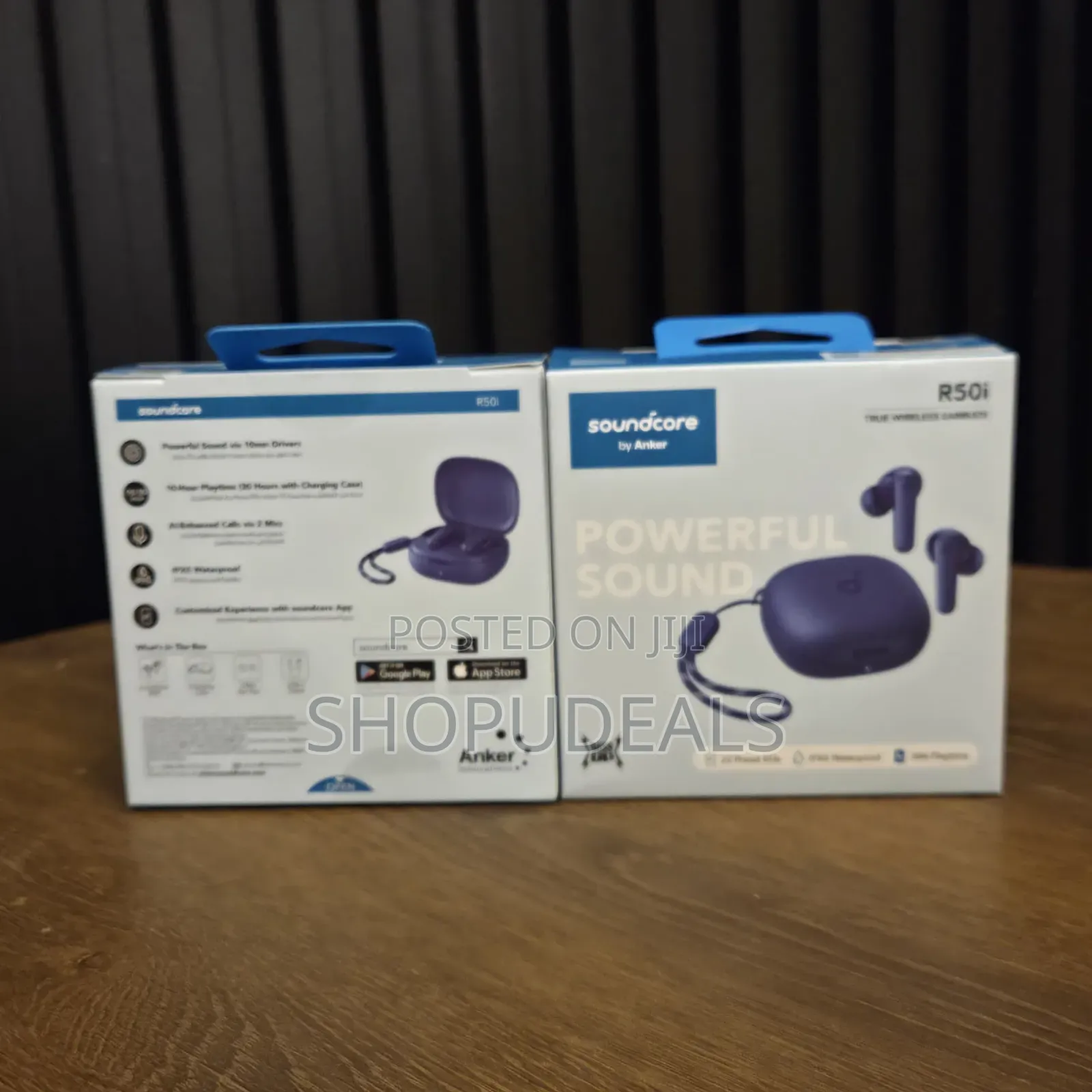 Anker R50i True Wireless in-Ear Earbuds, TWS With 30h+ Playtime Black