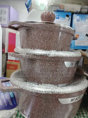 W.K. Granite Coating Cookware Set