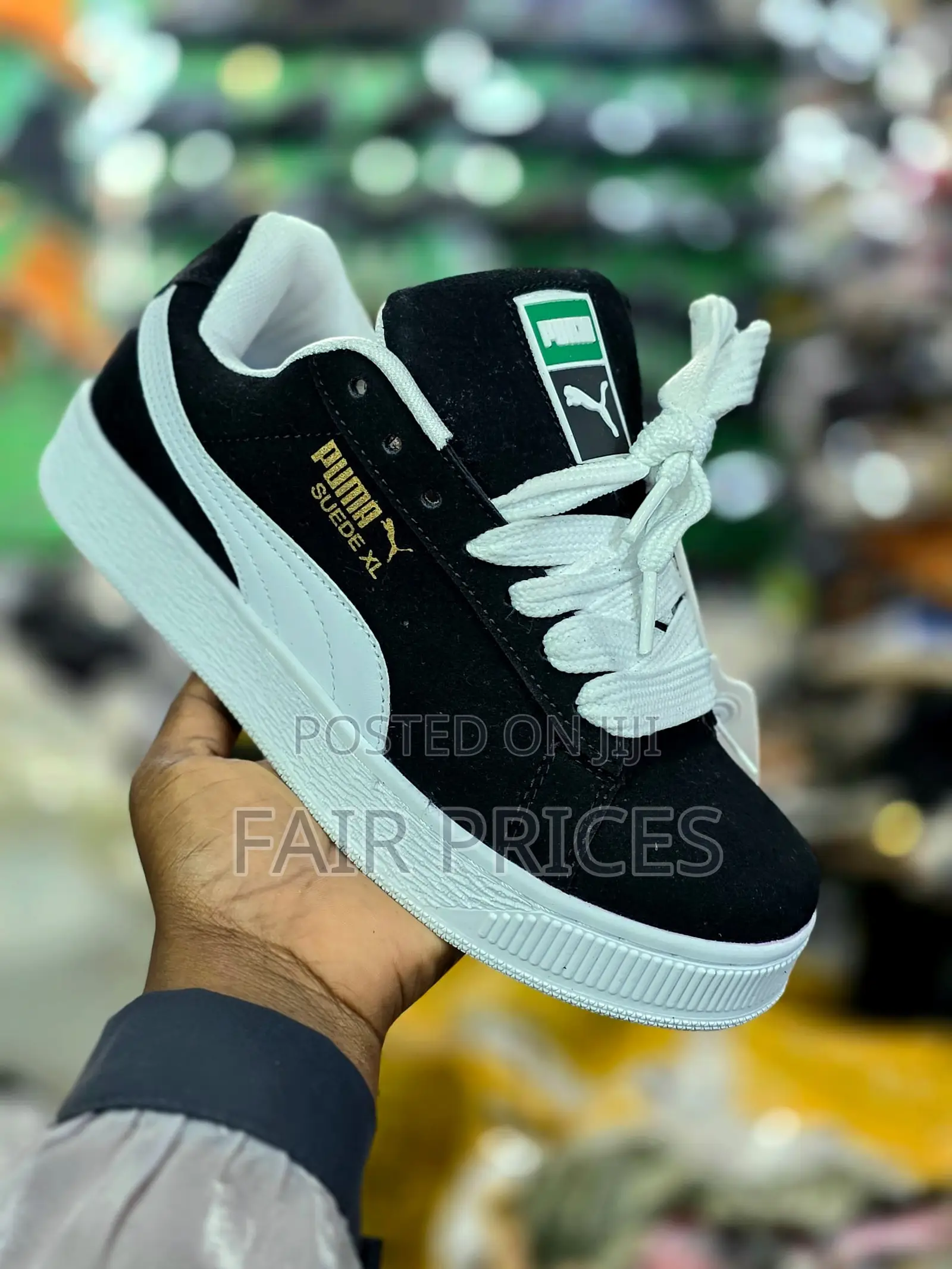 Original Suede Shoes Black White