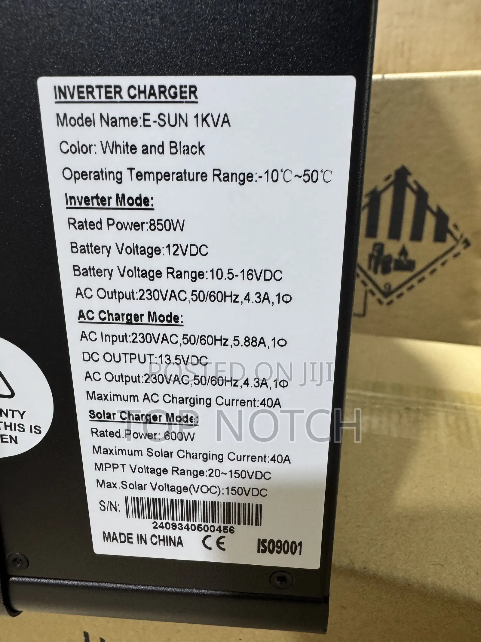 1000w/12v Hybrid Inverter