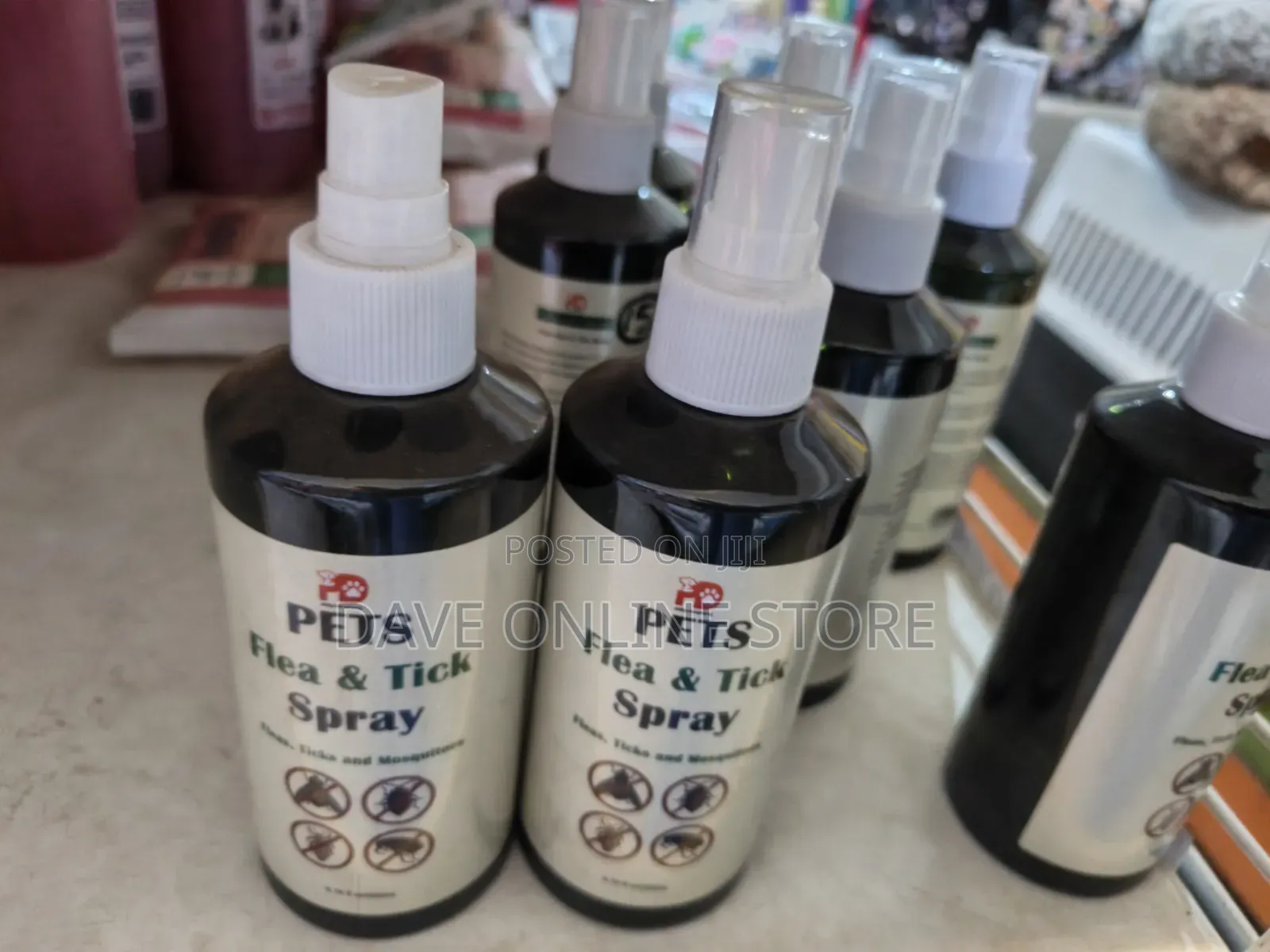 Tick and Flea Repellent Spray