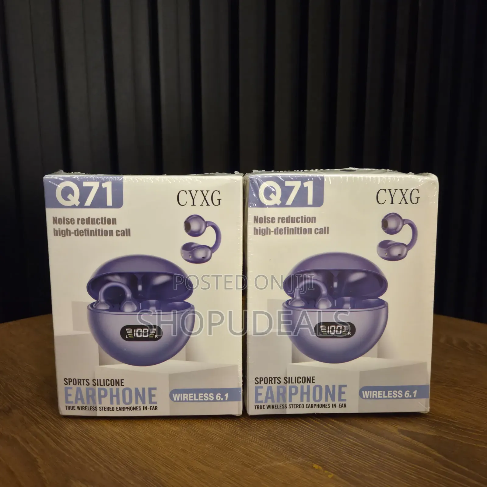 Cyxg Q71 Wireless Earphones - Noise Reduction High-Definition Call