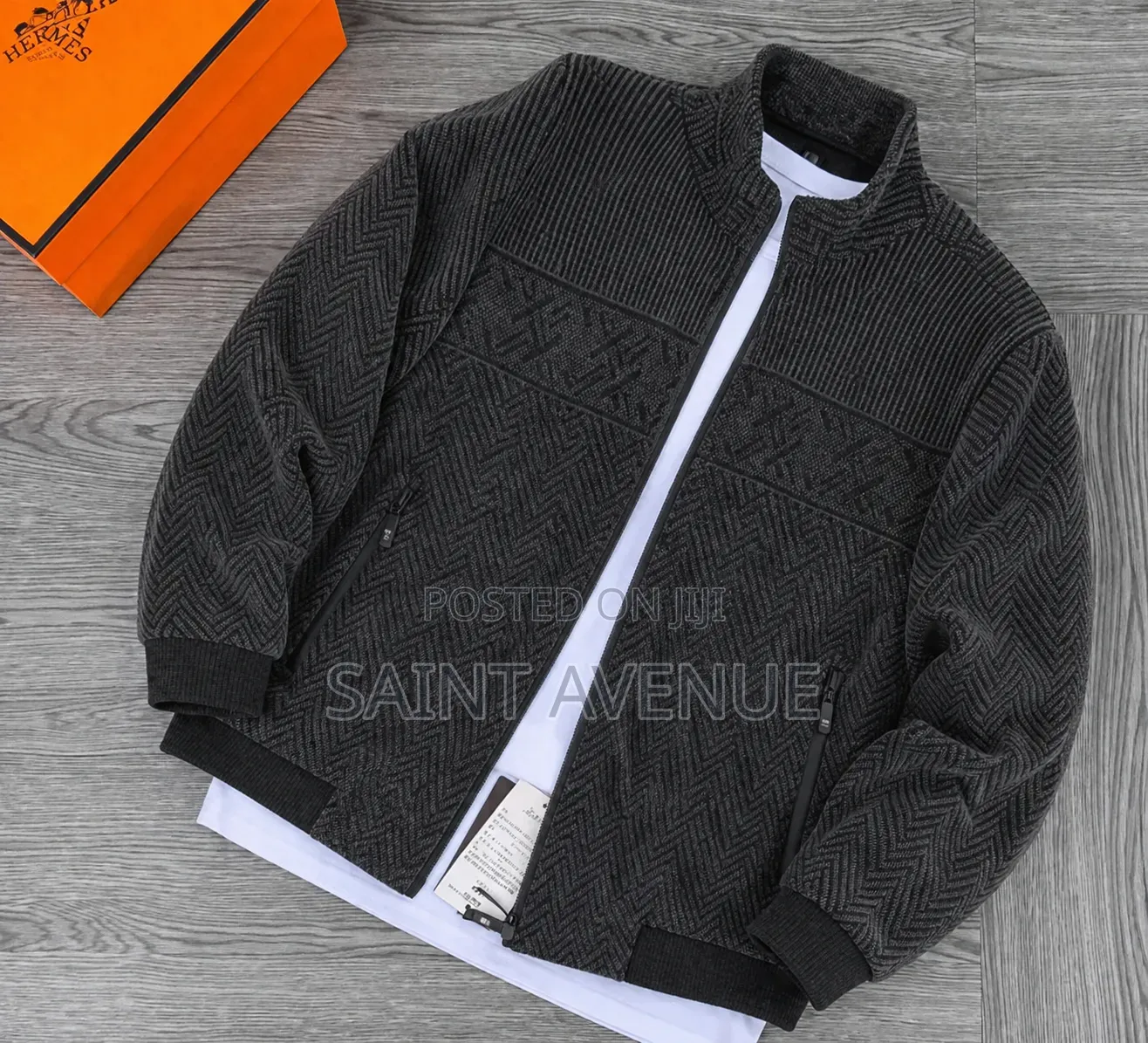Executive Woolen Knit Jacket
