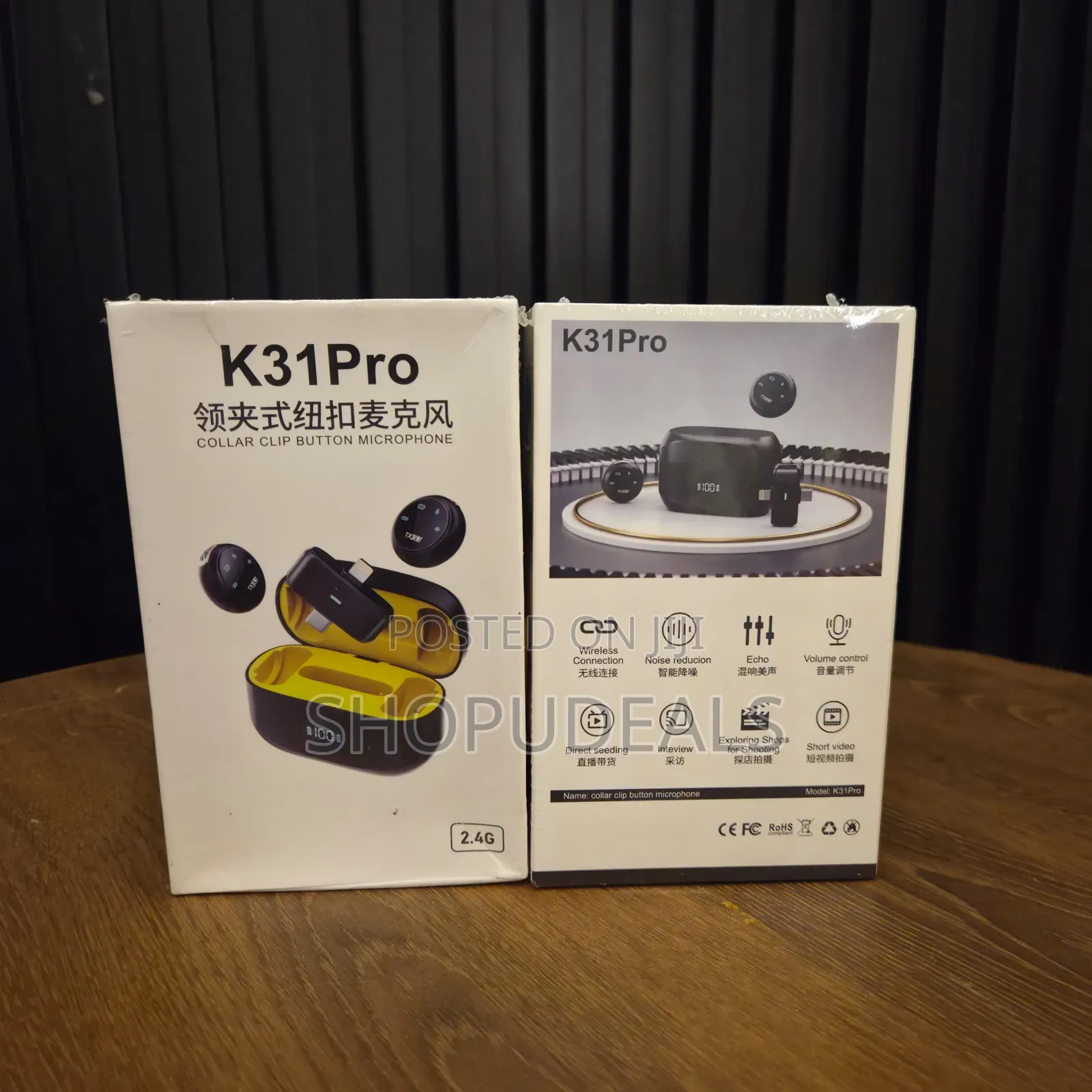  Pro Wireless Lavalier Mivrophone