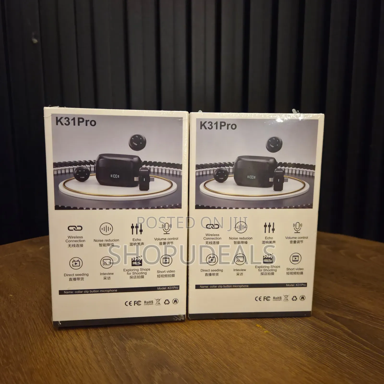  Pro Wireless Lavalier Mivrophone