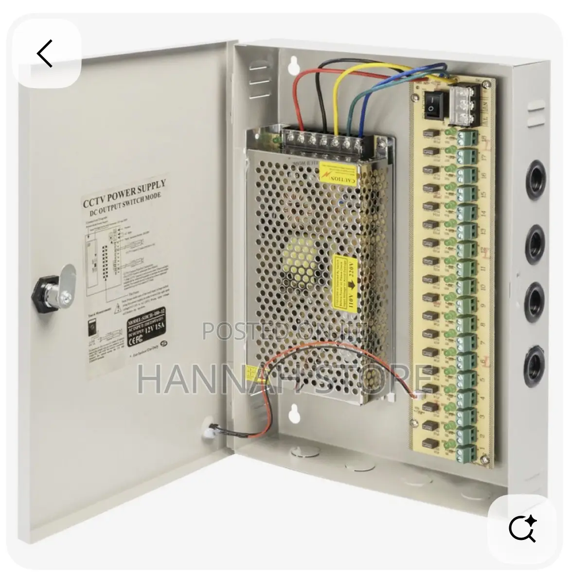 Dc 12v Power Supply With Battery Backup