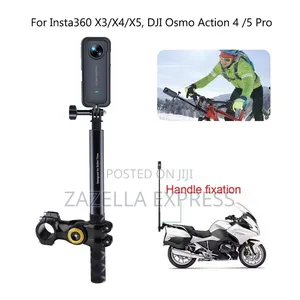 Insta360 Motorcycle Mount Bundle Including Helmet Mount,