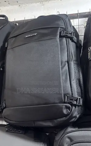 Bonate Black Laptop Bag