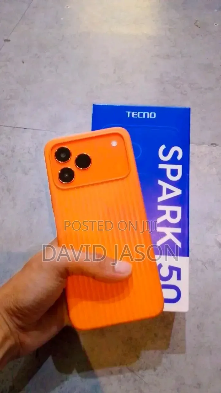 New Tecno Spark 50 128 GB Orange
