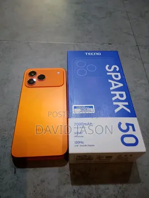 New Tecno Spark 50 128 GB Orange