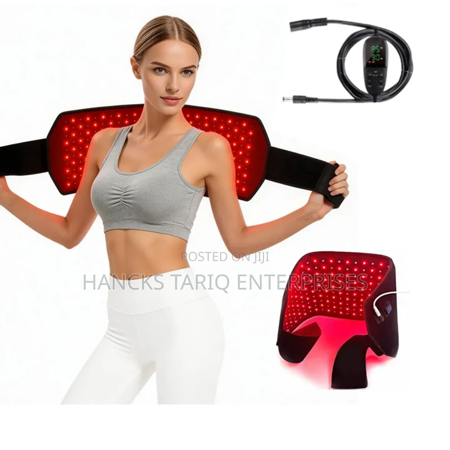 Wearable Red Light Therapy Belt for Pain Relief