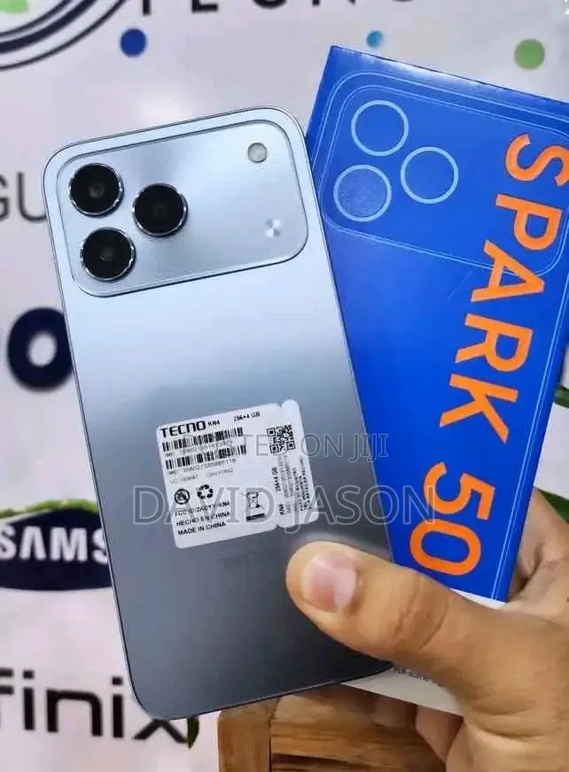 New Tecno Spark 50 128 GB Gray