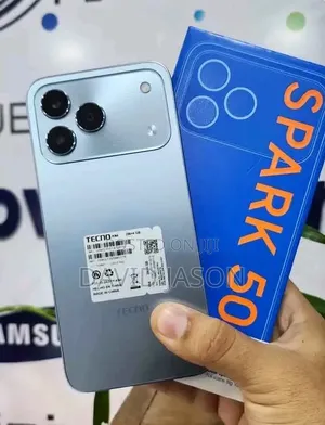 New Tecno Spark 50 128 GB Gray