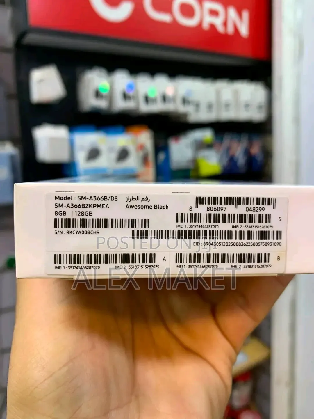 New Samsung Galaxy A36 256 GB Black