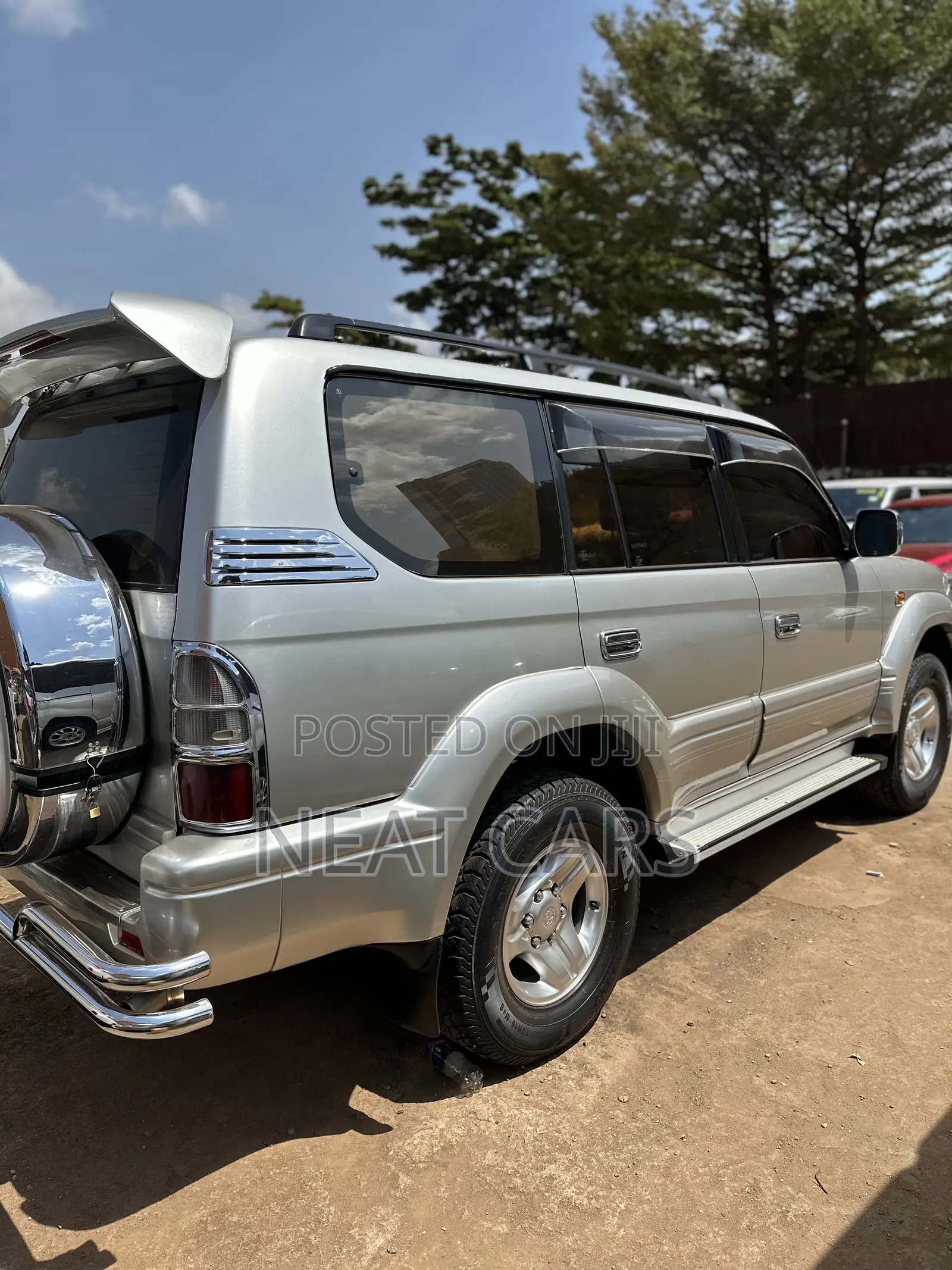 Toyota Land Cruiser Prado 1999 Silver