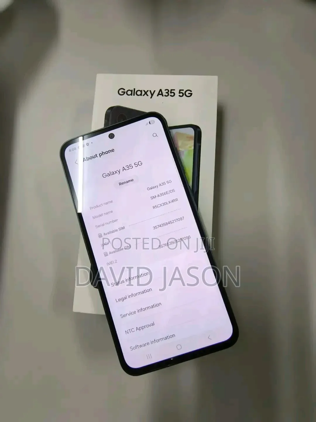 New Samsung Galaxy A35 128 GB Black