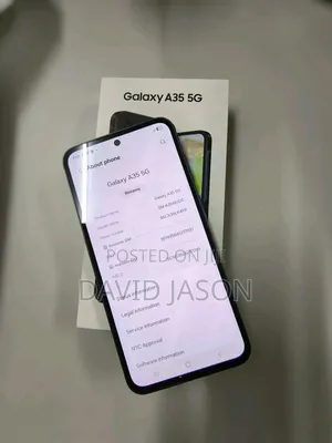 New Samsung Galaxy A35 128 GB Black