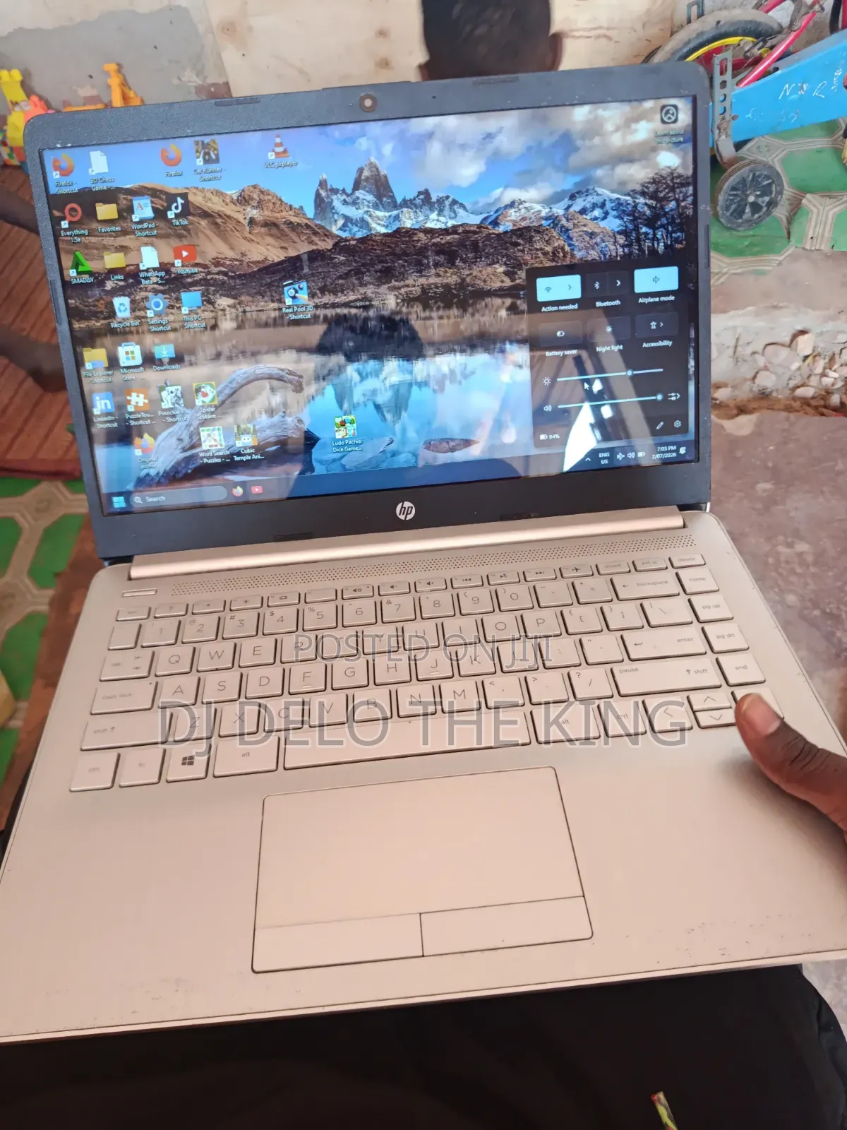 Laptop HP 14S 4GB Intel Celeron eMMC 60GB