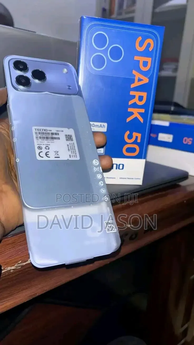 New Tecno Spark 50 128 GB Blue