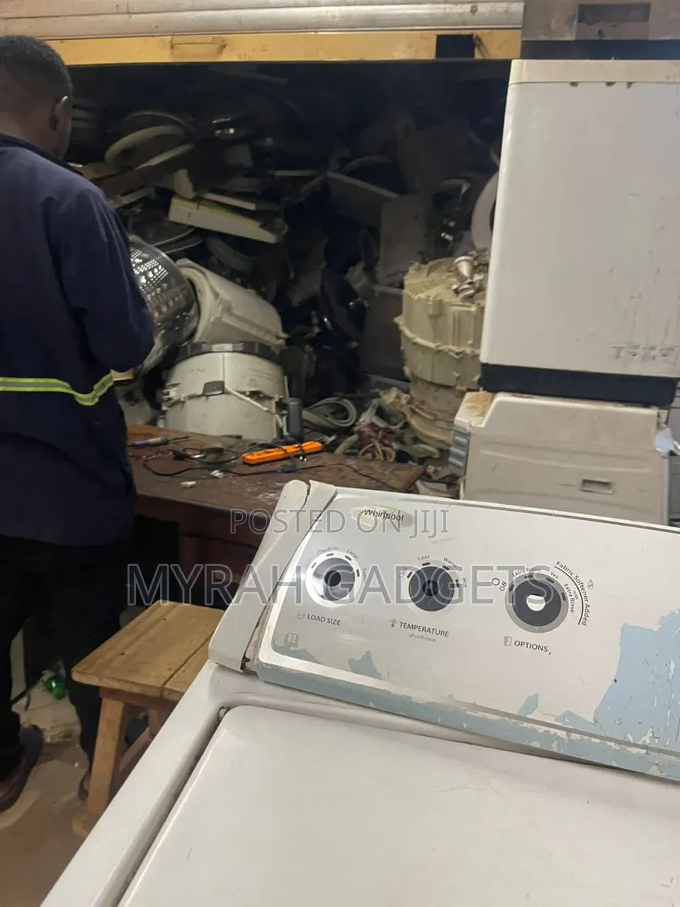 Mechanical-Dial Whirlpool Top-Load Washing Machine Repair