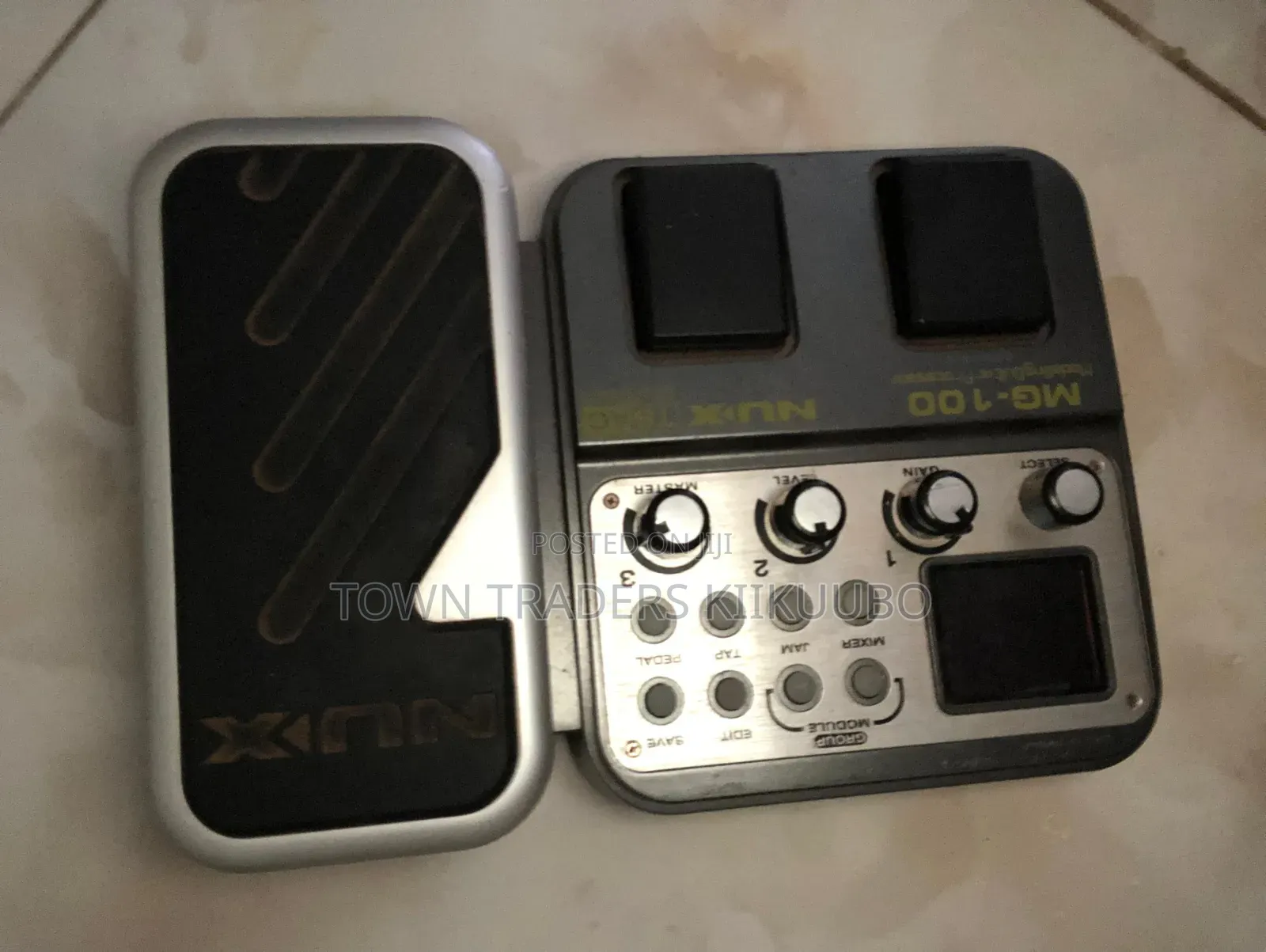 Solo Guitar With Pedal Nux