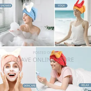 Ultra Absorbent Hair Quick Drying Towel for Women Microfiber Wrap