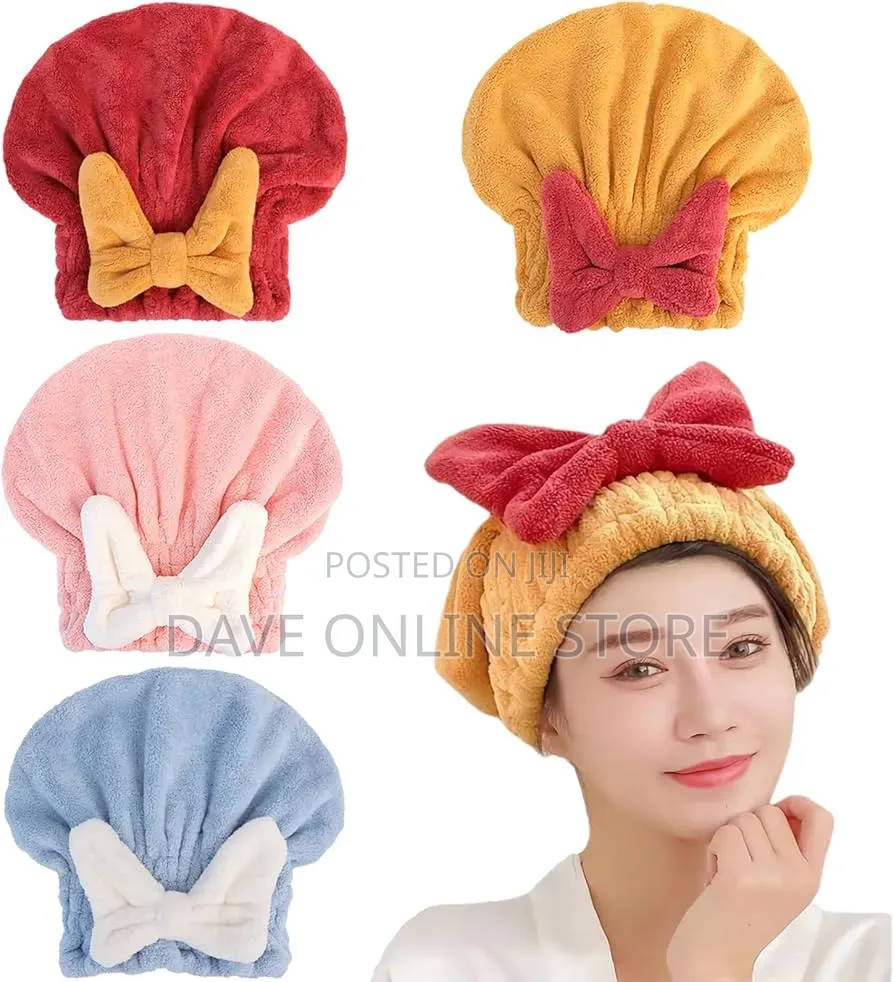 Ultra Absorbent Hair Quick Drying Towel for Women Microfiber Wrap