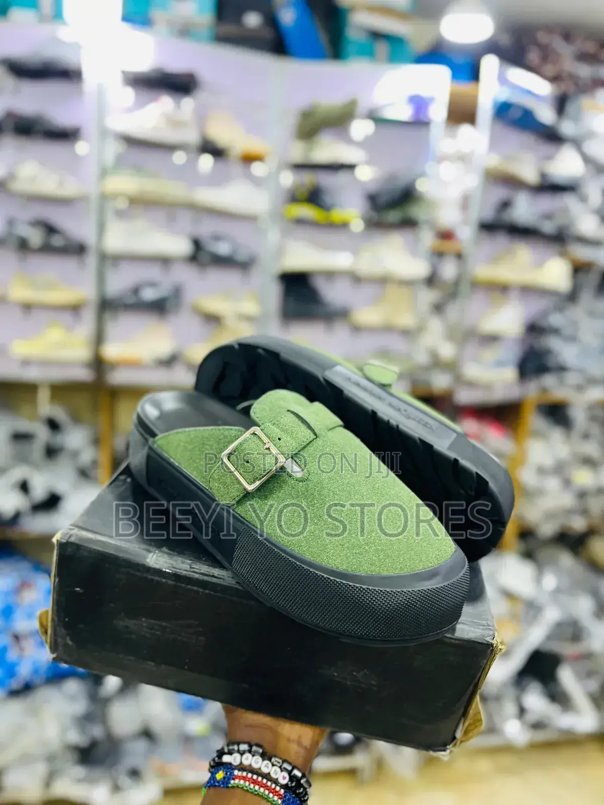 Alexander McQueen Inspired Platform Slides
