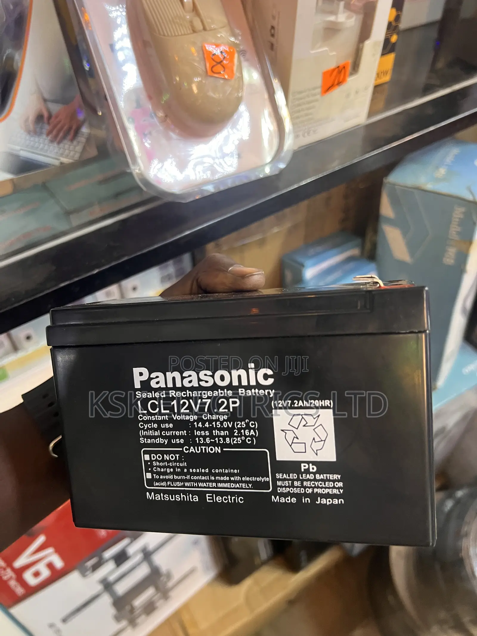 Panasonic Lead Battery 12v7.2p