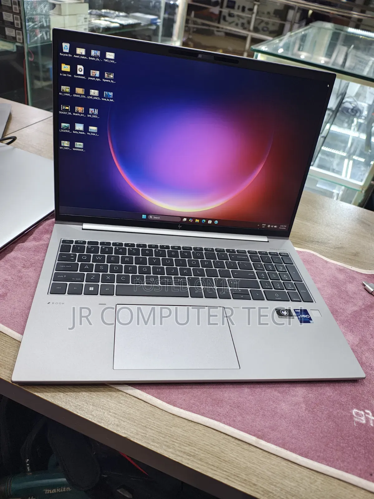 Laptop HP ZBook Fury 16 G9 16GB Intel Core i7 SSD 512GB
