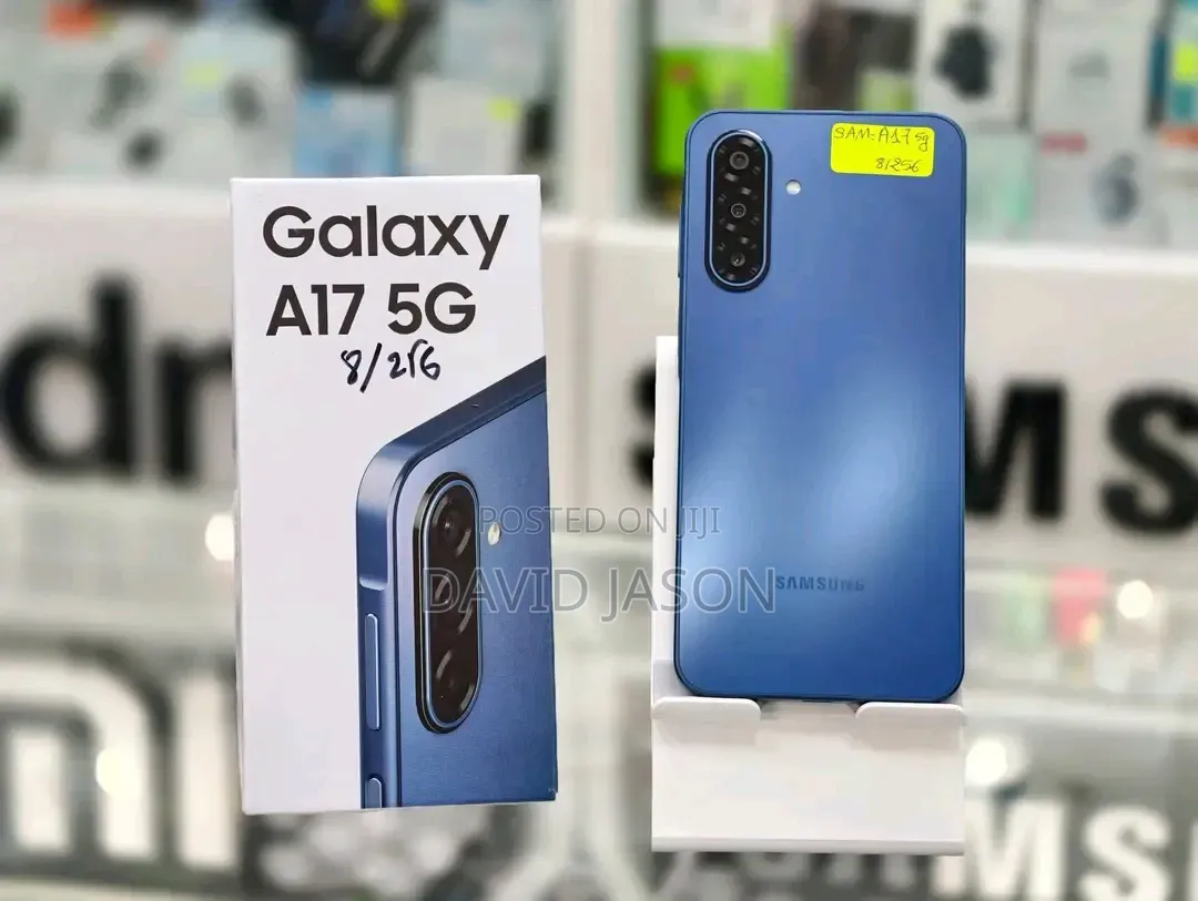 New Samsung Galaxy A17 5G 256 GB Blue