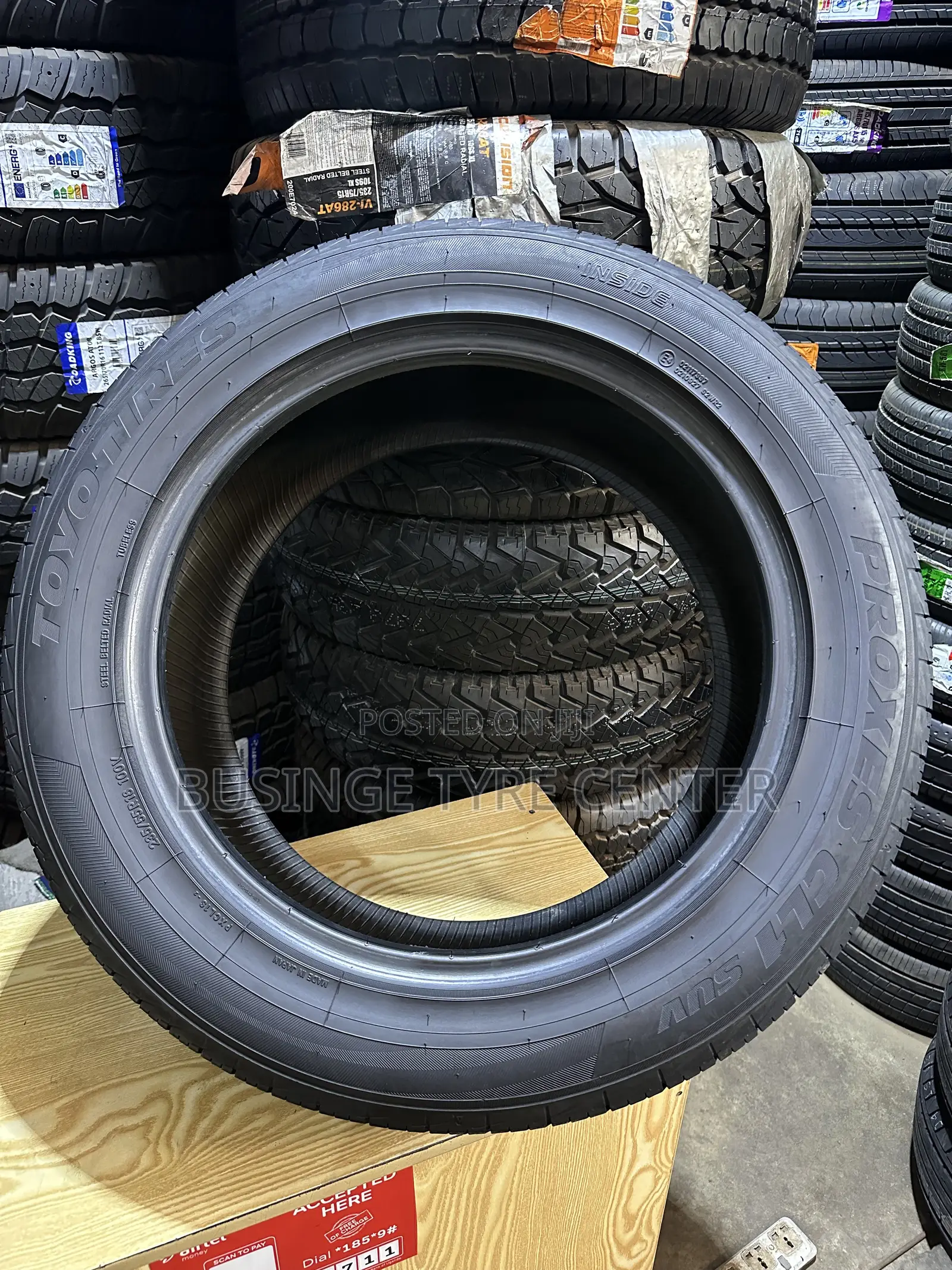 235/55r18 Toyo Tires Foreign Used in Good Condition